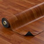 PVC Bodenbelag Vinylboden Holzoptik Dunkelbraun Bodenbeläge Fußbodenbelag 140cm Breit Meterware