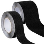 Anti-Rutsch Klebeband selbstklebend Tape Band Klebestreifen FixoFlex Breite 5 & 10cm Schwarz 10m Rolle
