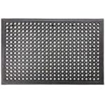 Ringgummimatte Gummiringmatte Wabenmatte 60x90cm 14mm Dicke mit Umrandung
