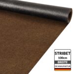 Teppich Läufer Sauberlaufmatte Schmutzfangläufer Läufer Flur Meterware Stibet Breite 100cm Hellbraun