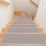 Stufenmatte Treppenteppich Treppenstufen Teppich Treppenstufenmatte Beige 21 Größen