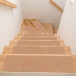 Stufenmatte Treppenteppich Treppenstufen Teppich Treppenstufenmatte Hellbraun 21 Größen