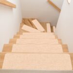 Stufenmatte Treppenteppich Treppenstufen Teppich Treppenstufenmatte Creme 21 Größen