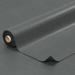 PVC Bodenbelag Vinylboden Meterware PVC Boden Uni Anthrazit Breite 140cm